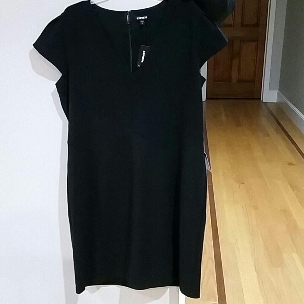 NWT Express XL little black dress
